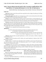 Thực trạng bệnh nhi sởi nhập viện tại khoa nhiễm Bệnh viện Nhi Đồng 2 từ 03/2014 đến 05/2014 và các yếu tố liên quan