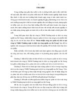 Hoàn thiện công tác quản trị rủi ro tại công ty TNHH thương mại và dịch vụ công nghệ cao hà trang 