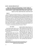Khảo sát nồng độ interleukin-17 huyết thanh và mối liên quan với nồng độ interleukin-6 và yếu tố hoại tử u alpha huyết thanh ở bệnh nhân viêm khớp dạng thấp