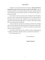 Phân tích, thiết kế hệ thống thông tin quản lý nhân sự cho công ty cổ phần việt tiến mạnh 