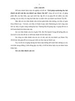 Giải pháp marketing thu hút khách du lịch nội địa của khách sạn home tây hồ 