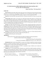 Tỷ lệ phù hoàng điểm ở bệnh nhân đái tháo đường típ 2 và các yếu tố liên quan