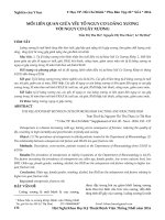 Mối liên quan giữa yếu tố nguy cơ loãng xương với nguy cơ gãy xương