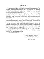 Nâng cao hiệu quả sử dụng lao động tại nhà hàng café du lac của khách sạn intercontinental hanoi westlake, hà nội 