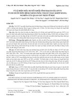 Tỷ lệ hiện mắc huyết khối tĩnh mạch sâu (DVT) ở chi dưới trên bệnh nhân phẫu thuật thay khớp háng: Nghiên cứu quan sát dịch tễ học