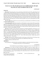 Tỉ lệ và các yếu tố liên quan của nhiễm khuẩn vết mổ sau mổ lấy thai tại Bệnh viện Từ Dũ