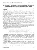 Xây dựng quy trình định lượng đồng thời betamethason, clotrimazol và methylparaben trong dược phẩm