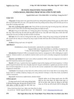 Dị dạng mạch máu ngoại biên: Chẩn đoán, phương pháp dùng cồn tuyệt đối