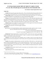 Tỷ lệ đau bụng kinh trên nữ sinh từ 12 đến 15 tuổi và các yếu tố liên quan tại huyện Ba Tri tỉnh Bến Tre