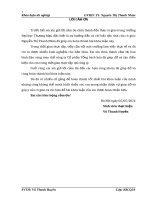 Hoàn thiện công tác lãnh đạo của công ty cổ phần tổng bách hóa 