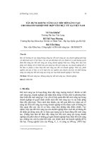 Xây dựng khung năng lực đổi mới sáng tạo cho doanh nghiệp phù hợp với thực tế tại Việt Nam