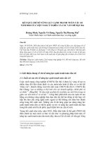 Kết quả chỉ số năng lực cạnh tranh toàn cầu 4.0 năm 2018 của Việt Nam, ý nghĩa và các vấn đề đặt ra