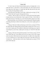 Hoàn thiện cơ cấu tổ chức và phân quyền của công ty CP TM  đt thiên nhật anh 