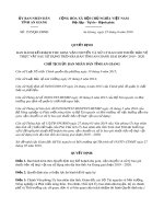 Quyết định số 1535/2019/QĐ-UBND tỉnh An Giang