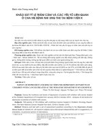 Khảo sát tỷ lệ trầm cảm và các yếu tố liên quan ở cha mẹ bệnh nhi ung thư tại Bệnh viện K