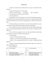 Hoàn thiện hoạch định nhân lực tại công ty cổ phần chuỗi thực phẩm TH 