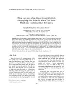 Nâng cao mức sống dân cư trong tiến trình công nghiệp hóa, hiện đại hóa ở Việt Nam - Thành tựu và những thách thức đặt ra