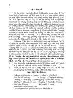 Tóm tắt Luận án tiến sĩ Y học: Nghiên cứu hiệu quả và tính an toàn của mifepriston phối hợp với misoprostol để kết thúc thai nghén từ 10 đến 20 tuần tại bệnh viện Phụ sản Trung ương