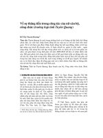 Về sự thăng tiến trong công tác của nữ cán bộ, công chức (Trường hợp tỉnh Tuyên Quang)