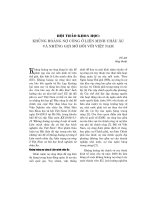 Hội thảo Khoa học: Khủng hoảng nợ công ở Liên minh châu Âu và những gợi mở đối với Việt Nam