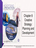 Lecture Advertising and promotion: An integrated marketing communications perspective  (10/e): Chapter 8 - George E. Belch, Michael A. Belch