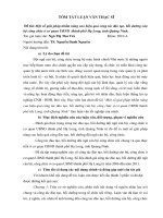 Tóm tắt luận văn Thạc sĩ: Một số giải pháp nhằm nâng cao hiệu quả công tác đào tạo, bồi dưỡng cán bộ công chức ở cơ quan UBND thành phố Hạ Long, tỉnh Quảng Ninh