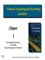 Lecture Intermediate accounting, (12th Edition): Chapter 1 - Kieso, Weygandt, Warfield