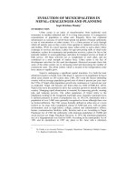 Evolution of municipalities in Nepal: Challenges and planning