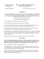 Quyết định số 09/2019/QĐ-UBND tỉnh Lào Cai