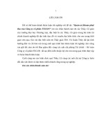 Quản trị khoản phải thu của công ty cổ phần FECON 