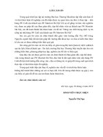 Nâng cao chất lượng dịch vụ ăn uống tại nhà hàng JW café của khách sạn JW marriott hà nội 