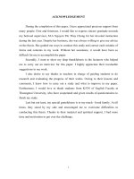 An investigation into errors of pronouncing some english consonants and final sounds made by first  year students at thuongmai university 