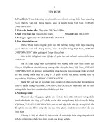 Hoàn thiện công tác phân tích tình thế môi trƣờng chiến lƣợc của công ty cổ phần tƣ vấn chất lƣợng thƣơng hiệu và truyền th 