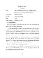 Tóm tắt luận văn Thạc sĩ: Một số giải pháp nhằm nâng cao chất lượng đội ngũ cán bộ quản lý của công ty cổ phần bia Hà Nội - Hồng Hà