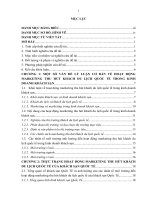 Giải pháp marketing thu hút khách du lịch quốc tế của khách sạn quốc tế, công ty cổ phần thƣơng mại và du lịch quốc tế, nha tr 