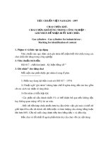 Tiêu chuẩn Việt Nam TCVN 6291:1997