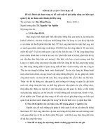 Tóm tắt luận văn Thạc sĩ: Đánh giá thực trạng và đề xuất một số giải pháp nâng cao hiệu quả quản lý dự án thoát nước thành phố Hạ Long