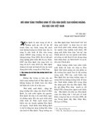 Mô hình tăng trưởng kinh tế của Hàn Quốc sau khủng hoảng: Bài học cho Việt Nam