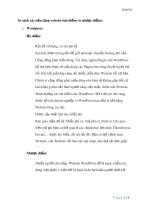 So sánh các nền tảng website