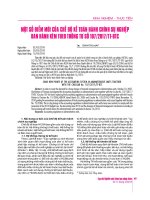 Một số điểm mới của Chế độ kế toán hành chính sự nghiệp ban hành kèm theo Thông tư 107/2017/TT-BTC