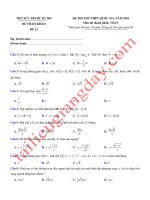 12  đề thi thử THPT QG 2020   toán   thử sức trước kì thi   có lời giải
