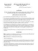 Quyết định số 338/2019/QĐ-UBND tỉnh An Giang