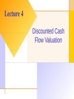 Lecture Fundamentals of corporate finance: Lecture 4 - Ross, Westerfield, Jordan