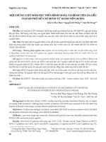 Hội chứng loét sinh dục trên bệnh nhân tại Bệnh viện Da liễu thành phố Hồ Chí Minh từ 10/2015 đến 04/2016