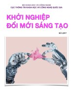 Tạp chí Khởi nghiệp đổi mới sáng tạo - Số 5/2017