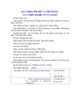 Tiêu chuẩn Việt Nam TCVN 4756:1989