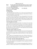 Tóm tắt luận văn Thạc sĩ: Xây dựng chiến lược phát triển nguồn nhân lực cho công ty cổ phần xuất nhập khẩu thủ công Mỹ Nghệ tỉnh Nam Định đến năm 2020