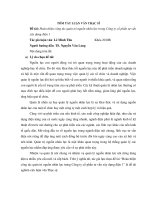 Tóm tắt luận văn Thạc sĩ: Hoàn thiện công tác quản trị nguồn nhân lực trong Công ty cổ phần tư vấn xây dựng điện 1