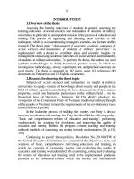 Dissertation summary: Management of assessing academic outcomes of social sciences and humanities of students at military universities