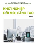 Tạp chí Khởi nghiệp đổi mới sáng tạo - Số 9/2017